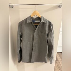 Old Navy Gray Dress Shirt